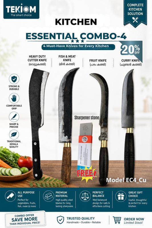 TEKIOM Kitchen Essential Knife Combos