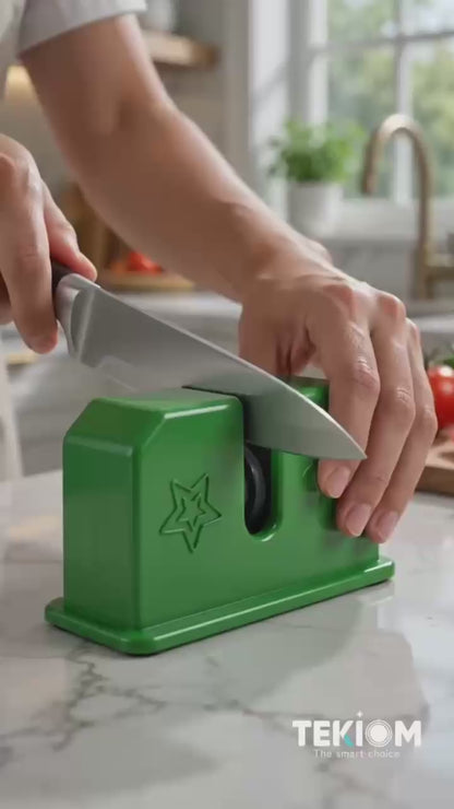 Curry Knif-Sharpener Combo