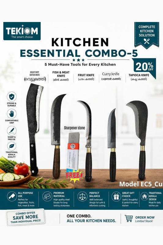 TEKIOM Kitchen Knife Combo-5
