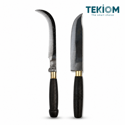 TEKIOM Special Combo-2 | Fruit Knife & Curry Knife | Traditional Kerala Kitchen Knife Set