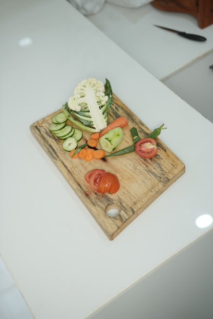 Cutting board Premium Quality -Tamarind wood , Natural Polished