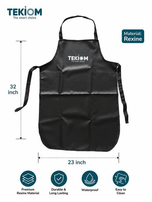 TEKIOM Kitchen Apron – Premium Rexine Apron