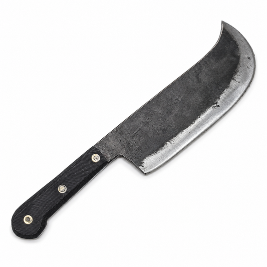 TEKIOM Meat Chopper Knife (Heavy Duty) – Handmade Raw Leaf Spring | ഇറച്ചിക്കത്തി